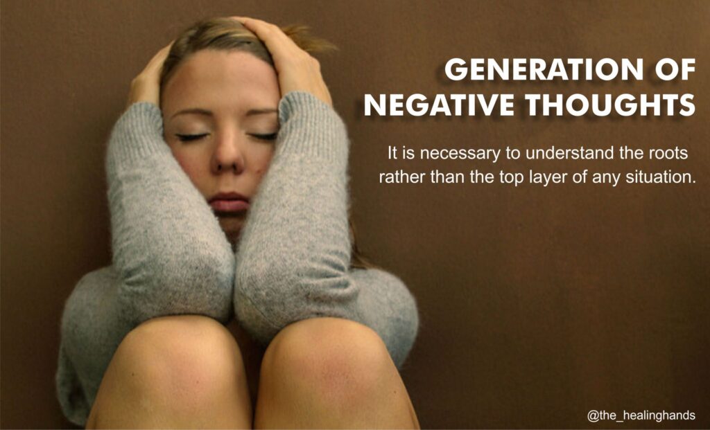 Generation of negative thoughts.