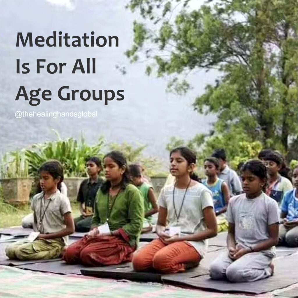Meditation is for all age groups - Myths of meditation