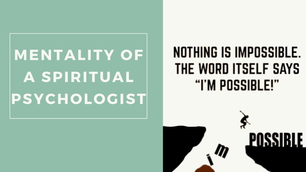 A spiritual psychologist has a holistic and integrative mindset when it comes to their professional approach to psychology.