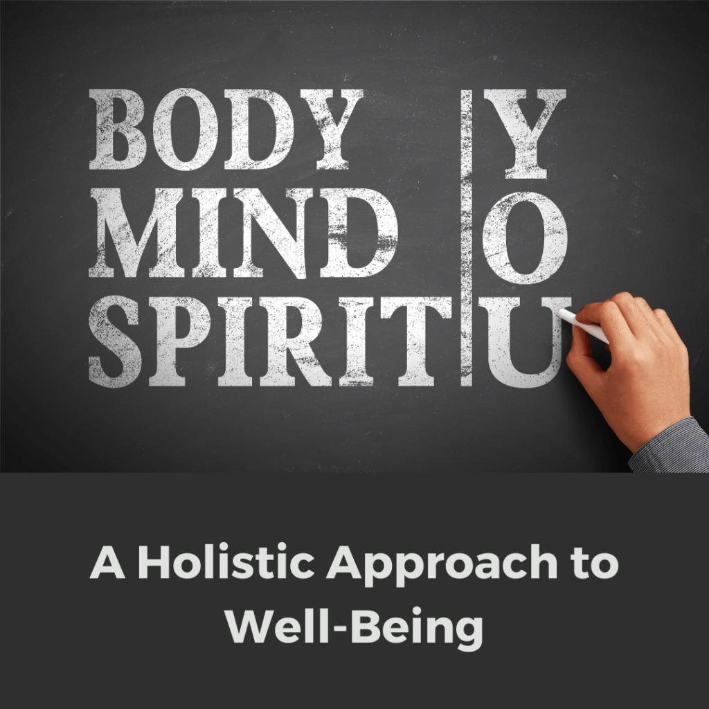 A holistic approach to Well-being